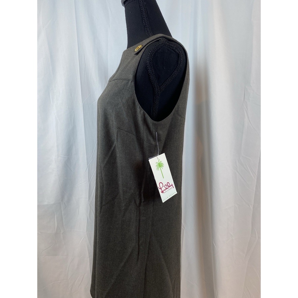 New Lilly Pulitzer Sophia Dress Chocolate Brown Style # 68396 Size 8 MSRP $248 - Picture 9 of 13
